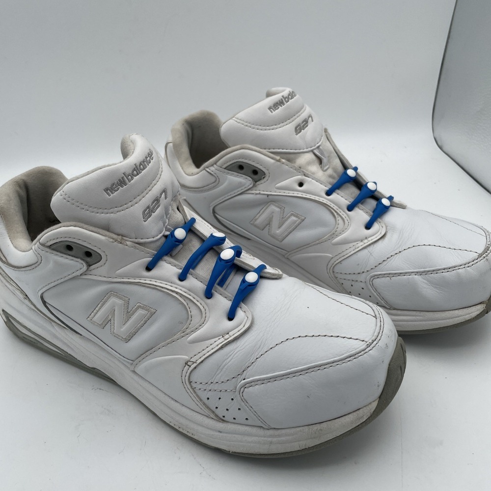 New Balance 927 Women's White Leather Abzorb SBS Walking Comfort Shoes Sz 11